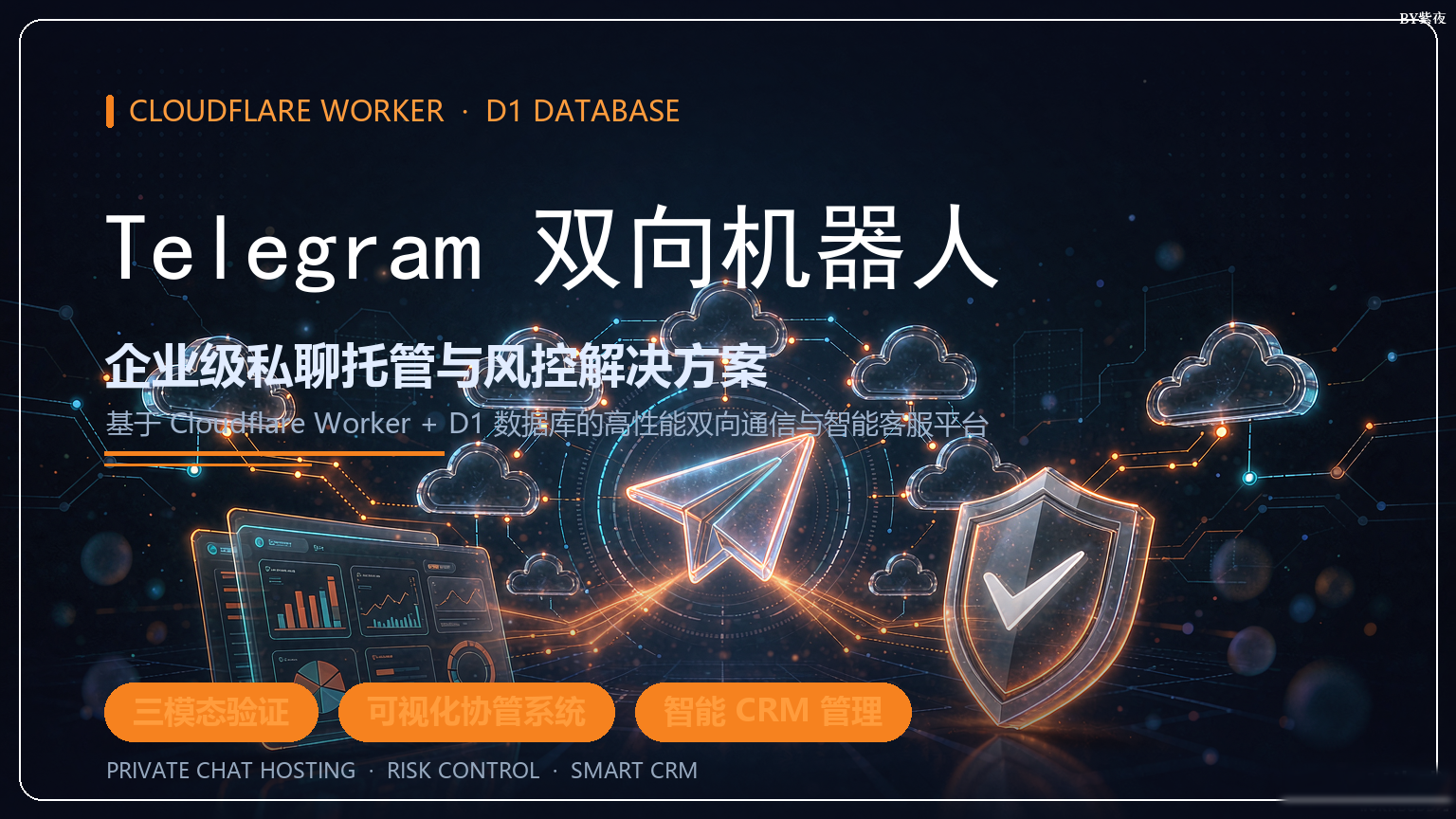Telegram 双向机器人 Cloudflare Worker部署-紫夜小小社